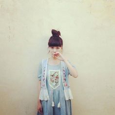 Japanese Korean Fashion, Japan Fashion Street, Mori Girl Fashion, Forest Girl, Whimsical Fashion, Mori Girl, Harajuku Fashion, Mode Inspiration