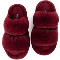 PRICES MAY VARY. FUZZY and CUTE easy slip-on style with plush faux fur upper cradles your feet in fuzzy comfort. Classic slide style with fashion 26 band design makes them the perfect house slippers and match well with your loungewear, pajamas, or robes set. MOISTURE WICKING and BREATHABLE coral fleece lining is soft and can keep your feet comfortable and cozy. Enjoy the cushy and fuzzy faux fur home slippers whether you are bare feet or wearing socks. ULTRA LIGHT and SOFT rubber soles are flexi Winter Faux Fur Lined Slippers, Fluffy Faux Fur Comfy Slippers, Comfortable Winter Slippers With Faux Fur Trim, Soft Faux Fur Winter Slippers, Comfy Faux Fur Winter Slippers, Winter Slippers With Plush Lining And Faux Fur, Fluffy Faux Fur Slippers For Winter, Cozy Fluffy Winter Slippers, Cozy Faux Fur Winter Slippers