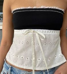 Women Y2K Lace Strapless Tube Top Off Shoulder Bustier Crop Tops Aesthetic Backless Slim Fit Tank Streetwear Strapless Shirt, Goth Outfit, 2000s Clothes, Cute Summer Tops, Bandeau Tops, Bandeau Crop Top, Backless Crop Top, Women Y2k, Lace Strapless