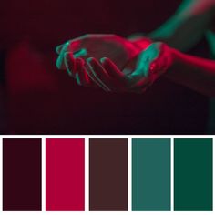 the color is red, green and blue with two hands holding something in each other's hand