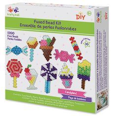 the diy bead kit includes several different designs and instructions to make them look like they