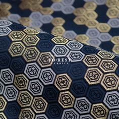 KINRAN - Japanese traditional woven fabric 金らん This item high-quality Japanese Kimono Fabric(gold brocade).     main material: polyester     Information fabric width: 70cm (28.5")    1unit = 25X70cm 2unit =50X70cm 3unit =75X70cm 4unit =100X70cm.... ．50cm =0.5 meter=0.55 yard ．If you need 1meter of fabric or more, we will send you the fabric in one piece. Parcels are shipped via airmail from Hong Kong We will provide tracking numbers. Fabric Navy, Gold Brocade, Style Japonais, Kimono Fabric, Japanese Kimono, Fabric Width, Air Mail, Japanese Traditional, Woven Fabric