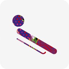 an artistic image of a pair of skis and ball on a white background with space for text