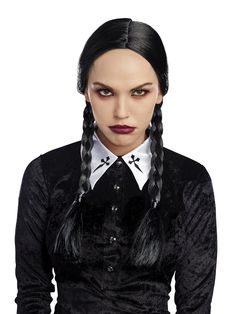 PRICES MAY VARY. Gothic look Great finish for a costume or if you just want to have a fun look Friday Halloween Costume, Fishnet Trend, Friday Halloween, Wednesday Costume, Gothic Halloween Costumes, Wednesday Addams Costume, Addams Family Costumes, Addams Family Wednesday