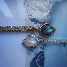 Marya Silver Rainbow Moonstone Necklace Moonstone Necklace Gem Stone Necklace, Ethereal Jewelry, Nose Ring Jewelry, Moonstone Pendant Necklace, Rainbow Moonstone Necklace, Allegiant, Dope Jewelry, Fancy Jewellery, Jewelry Lookbook