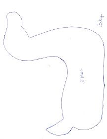 a drawing of the back side of a man's torso