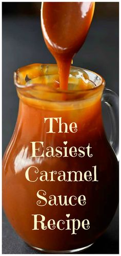 the easyest caramel sauce recipe