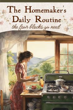 the homemaker's daily routine the four blacksy you need cover art by susan grisby