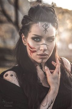 Viking Aesthetic, Viking Cosplay, Halloweenský Makeup, Viking Wedding