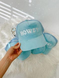 Velvet Trucker Hat Howdy Embroidered Hat Western Blue Hat Women Y2K Trucker Hat Baby Blue Embroidered Velvet Hat Trendy Y2K Hat for Girls - Etsy Y2k Trucker Hat, Y2k Hat, Women Trucker, Velvet Hat, Embroidered Velvet, Women Y2k, Embroidered Hat, Hat Women, Embroidered Hats