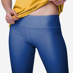 Whether you're at the gym putting in work or at the stadium watching the pros do the work, these Pittsburgh Panthers Women's Solid Wordmark Leggings will make sure you look AND feel great. Features All-over team-colored design so you can rep the team in style Team logo and team name displays on right leg, in case there were any doubts where your allegiances lie Four-way stretch fabric for maximum comfort Details Material: 87% Polyester/13% Elastane Officially licensed Imported Pittsburgh Panthers, West Virginia Mountaineer, Do The Work, Michigan Wolverines, Team Name, New Orleans Saints, Chicago Bears, At The Gym, Team Names