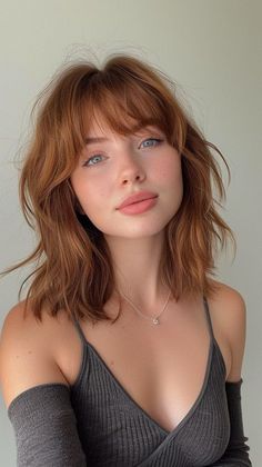 Bangs For Round Face, Bangs With Medium Hair, Round Face Haircuts, Round Faces, Short Hair With Bangs, Shoulder Length Hair