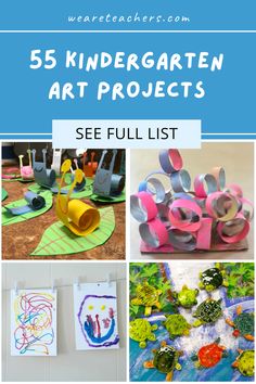 the top five children's art projects that are fun and easy to do with paper