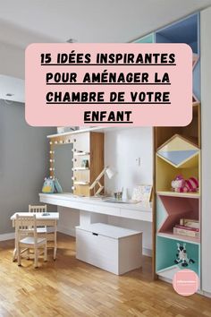 Au cours de cet article, je vais vous présenter 15 idées inspirantes pour aménager la chambre de votre enfant. La décoration de la chambre de l’enfant est primordiale pour son développement personnel et son épanouissement.

Je pense que c’est aussi l’une des rares pièces où notre créativité entre en jeu afin de transformer cette pièce en l’une des pièces les plus amusantes.