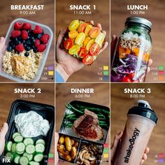 the steps in how to make a healthy lunch