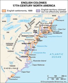 a map of the british and canadian territory