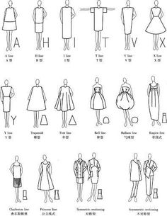 an instruction manual for how to wear a dress in different styles and sizes, with instructions on