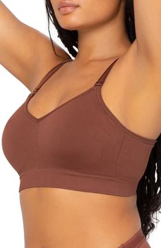 This incredibly comfortable bra with wireless soft cups and convertible straps is one you'll want to wear every day of the week. 95% nylon, 5% spandex Hand wash, dry flat Imported Stretch Nursing Bra With Adjustable Straps, Stretch Seamless Nursing Bra Push-up, Stretch Push-up Nursing Bra With Seamless Construction, Stretch Seamless Push-up Nursing Bra, Solid Seamless Low-cut Nursing Bra, Seamless Shaping No-show Nursing Bra, Stretch Seamless Underwire Nursing Bra, Seamless Stretch Underwire Nursing Bra, Seamless Stretch Nursing Bra Full Coverage