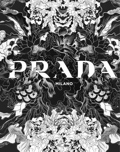 the cover art for prada's album, featuring an image of flowers and leaves