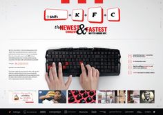 a person typing on a computer keyboard with red and black letters above the keyboard are photoshopped images