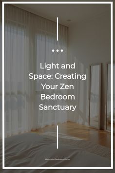 Bedroom interior demonstrating optimal light and space design principles