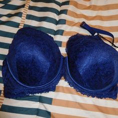 Bustier Lingerie, Blue Lace Bra, Pink Lace Bra, Blue Bra, Beautiful Bra, Bra Panty, Lace Bustier, Navy Lace, T Shirt Bra