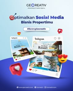 an advertisement for the malaysian social media business