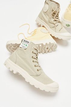 Palladium Earth Collection Pampa Hi Organic Boot | Urban Outfitters Adidas Casual, Converse One Star, Striped Long Sleeve Tee, Adidas Trefoil, Love Sign, Faux Leather Belts, Air Huarache, Nike Air Huarache