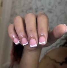 French Tip Shorties, French Tip Overlay, Overlay Nails, 2023 Nails, Nail Board, Gel Toe Nails, American Hairstyles