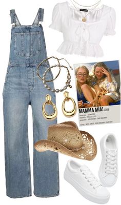 Mamma Mia Outfit | ShopLook Amanda Seyfried Mamma Mia Outfits, Mamma Mia The Party Outfits, Momma Mia Halloween Costumes, Mamma Mia Dress Up Party, Plus Size Mamma Mia Outfits, Mamma Mia Clothes Style, Mama Mia Costume Ideas, Mamma Mia Disfraz