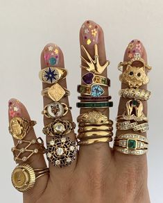 Jewelry For Summer, Chunky Gold Jewelry, Dope Jewelry Accessories, Trendy Products, Jewelry Accessories Ideas, Jewelry Fashion Trends, Chunky Rings