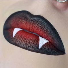 Pelottava Halloween, Apartment Halloween, Fantasy Make-up, Halloween Make-up Looks, Lip Art Makeup