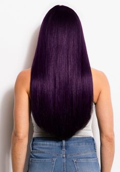 Dark Purple Natural Hair, Dark Violet Hair Burgundy, Purple Hair Color Ideas For Brunettes, Deep Purple Hair Color, Eggplant Purple Hair, Purple Plum Hair, Burgundy Plum Hair Color, Dark Purple Hair Color Ideas