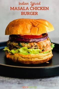 These easy Masala Chicken Burgers are packed with classic Indian spices to create an insanely flavorful (and leaner) homemade patty cooked in one of four ways. #chickensandwich #burgerbar #chickenrecipes #spicecravings Chicken Burger Patties, Chicken Burgers Recipe, Broiled Chicken, Grill Oven, Scrumptious Food, Chicken Burger, Chicken Patties, Chicken Masala, Homemade Burgers