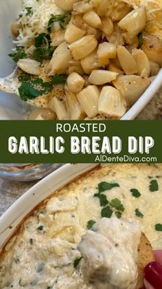 garlic bread dip is an easy and delicious appetizer