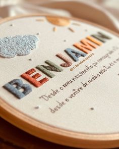 a cross stitch pattern with words written on it