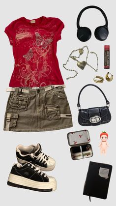 Summer Alternative Outfits, Alternative Fashion Summer, Fits Clothes, Alternative Outfits, Summer Fashion Outfits