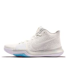 Nike White Basketball Shoes With Cushioned Footbed, Nike White Breathable Basketball Shoes, White Basketball Shoes With Cushioned Footbed, Hoop Shoes, Nike Kyrie 3, Kyrie 3, Summer Packing, White Basketball Shoes, Most Comfortable Shoes