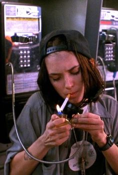 Night On Earth, Winona Ryder, Eyes Closed, On Earth, A Woman