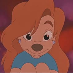 Orange Hair Cartoon Pfp, Ginger Cartoon Characters Profile Pic, Roxanne Goofy Movie Pfp, Red Head Cartoon Profile Pictures, Characters With Ginger Hair, The Pjs Cartoon, Ginger Pfp Aesthetic, Ginger Profile Pic, Ginger Cartoon Pfp