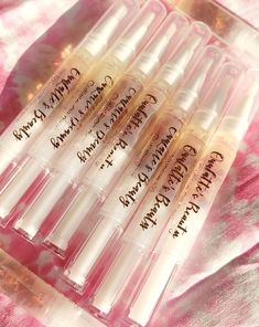 Dry Cuticles, Cuticle Oil Pen, Diy Beauty Treatments, Rose Lavender, Pen Diy, Oil Pen, Essential Oil Mixes, Nail Care Routine, Nail Oil