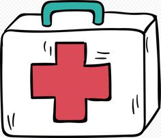 a medical bag with a red cross on it