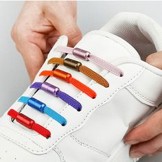 Description: 100% Brand New and high quality. Features: Material:Polyester Color:red,black,white,navy blue,light blue,brown,orange,light pink,dark blue,green,purple,grey Size:100cm Package Includes: 1 pair shoelaces Notice: 1. Please allow 2-3% error due to manual measurement. Please make sure you do not mind before you bid. 2. The colors may have different as the difference display, please understand. No Tie Shoe Laces, No Tie Shoe, Elastic Shoe Laces, Lace Accessories, Tie Shoelaces, Lace Sneakers, Shoe Repair, Decorated Shoes, Elastic Laces