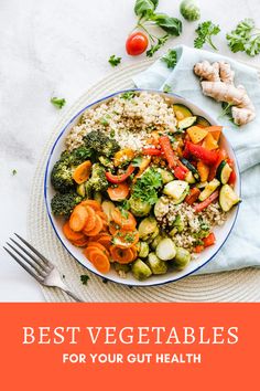 a plate full of vegetables and rice with the title how to be healthy on a budget