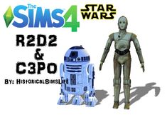 Sims 4 Cc Star Wars Decor, Star Wars Cc Sims 4, Sims 4 Futuristic, Star Wars History, Star Wars Decor, 4 Characters, Star Wars R2d2, Sims 4 Gameplay