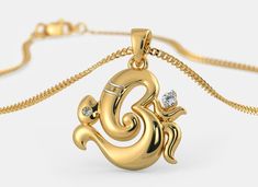 Om Locket Gold, Om Locket, Gold Pendent, Fashion Jewellery Online