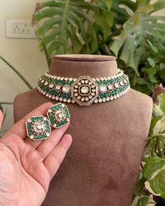 Polki Jewellery Brides, Polki Kada, Polki Studs, Kundan Choker Set, Jewellery Board, Jewelry Product Shots, Jewelry Kundan