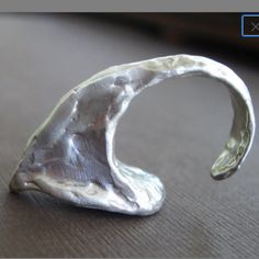 A Chunk Of Sculptural Satin Matte Sterling With Fingerprints And Imperfections. Can Be Worn Point Up Or Point Turned Over Another Finger. Very Comfortable. Line All Your Fingers With Rings! Solid Sterling, Ancient Lost Wax Casting Artisan Jewelry. Approx 1 3/8" Comes In Sizes 5.5 To 8.5 Only Point Ring Is For Sale In This Listing. Others Are From The Same Collection And Might Still Be Avail. Fingers With Rings, Lost Treasure, Claw Ring, Wax Casting, Lost Wax Casting, Lost Wax, Womens Jewelry Rings, Artisan Jewelry, Fingerprint