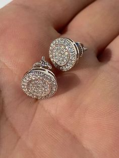 Real Moissanite 2Ct Round Cut Earrings Screw Back Stud 14k White Gold Plated | eBay Mens Earrings, Mens Earrings Studs, Diamond Tester, Moissanite Earrings, Man Made Diamonds, Men Jewelry, Earrings Studs, Men Earrings, Big Earrings