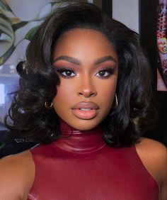 Mommy Makeup, Coco Jones, Natural Glam Makeup, Soft Makeup Looks, Makeup For Black Skin, Brown Skin Makeup, Grad Photoshoot, Soft Glam Makeup, Face Beat